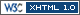 This Page Is Valid XHTML 1.0 Transitional!
