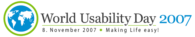 World Usability Day 2007